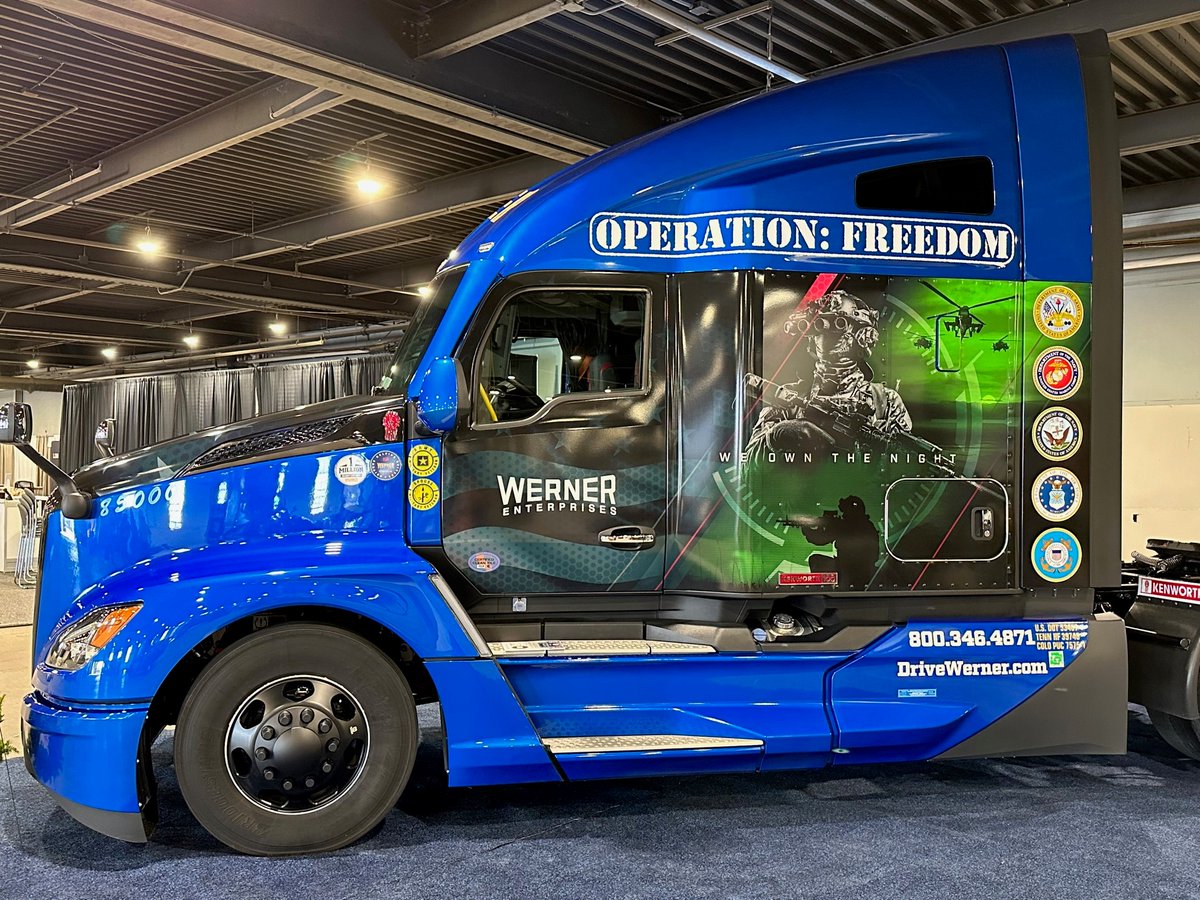 JobsInTrucks's tweet photo. It's official - we're here at #MATS23! Find us at booth #69049 to learn how we can help you find your next driver job opportunity! Which one is your favorite? #MATS2023 #MATSexperience #MidAmericaTruckingShow https://t.co/gxcT0CpO2O
