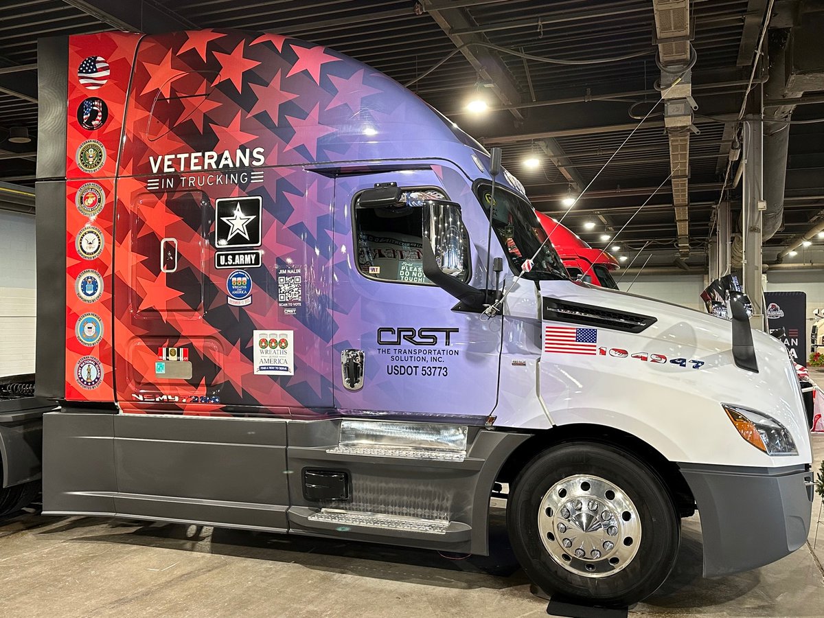 JobsInTrucks's tweet photo. It's official - we're here at #MATS23! Find us at booth #69049 to learn how we can help you find your next driver job opportunity! Which one is your favorite? #MATS2023 #MATSexperience #MidAmericaTruckingShow https://t.co/gxcT0CpO2O