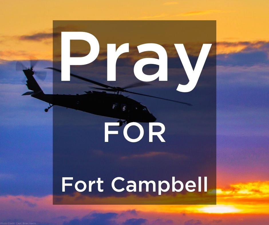 LHBCTN's tweet photo. Living Hope, our hearts are heavy for our Fort Campbell families today.  Please pray for those closest to this tragedy and our community as a whole.  

"Greater love has no one than this, that someone lay down his life for his friends."
-John 15:13 https://t.co/Ck0IlPHSJq