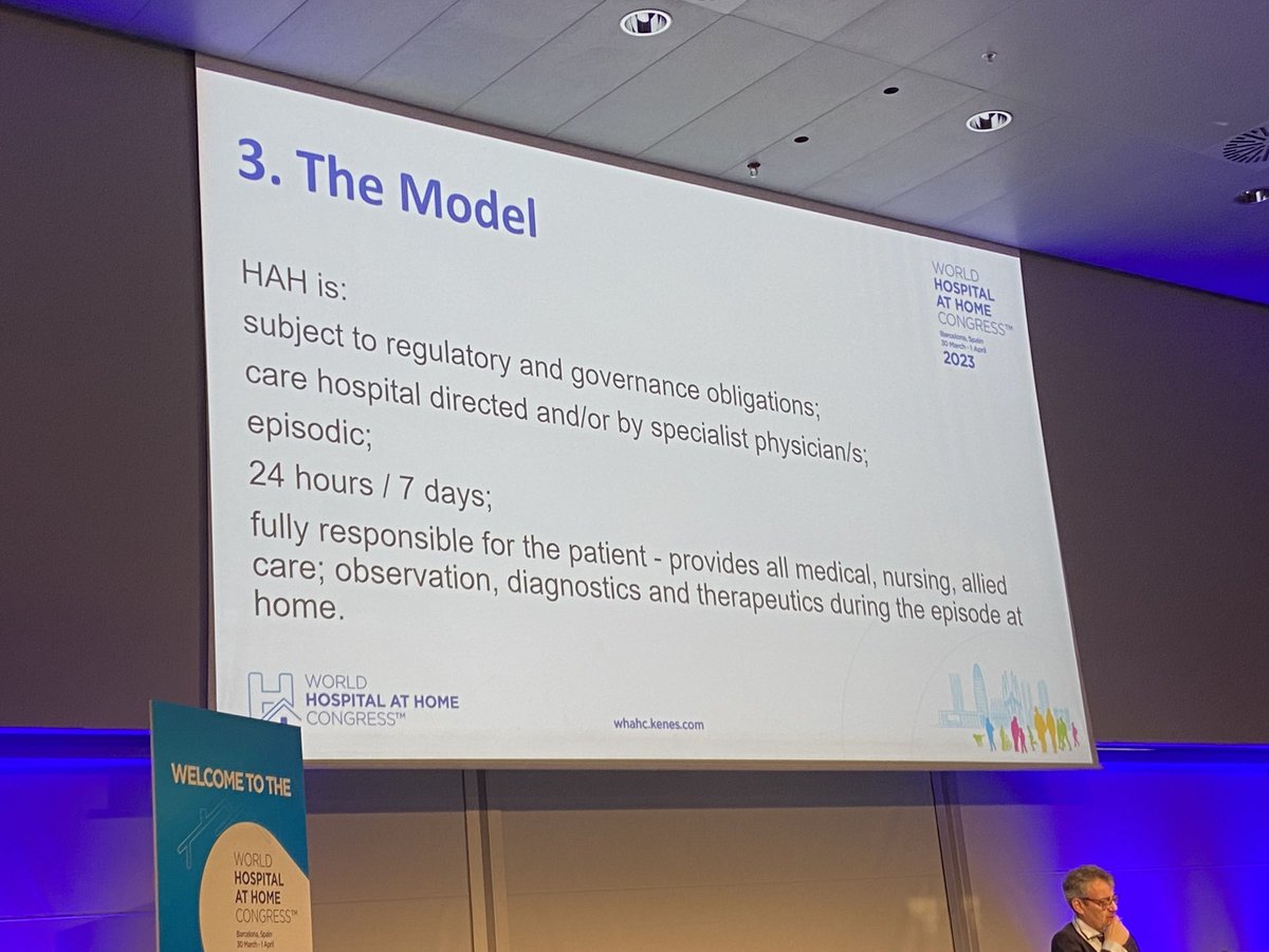 Landmark international description of that encompasses the basic components that distinguish HAH from other home-based models of care. #WHAHC23