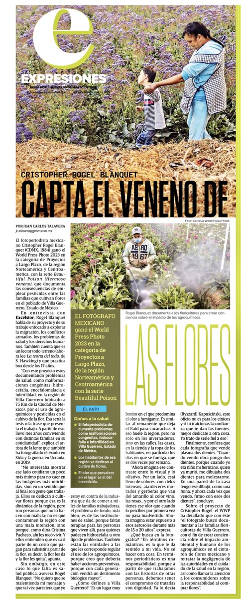 Juan Carlos Talavera (@_talavera) on Twitter photo Cristopher Rogel Blanquet capta el veneno de las flores excelsior.com.mx/expresiones/cr… <a href="/RogelBlanquet/">C. Rogel Blanquet</a> <a href="/WorldPressPhoto/">World Press Photo</a> #WPP2023 Cristopher Rogel Blanquet capta el veneno de las flores excelsior.com.mx/expresiones/cr… <a href="/RogelBlanquet/">C. Rogel Blanquet</a> <a href="/WorldPressPhoto/">World Press Photo</a> #WPP2023