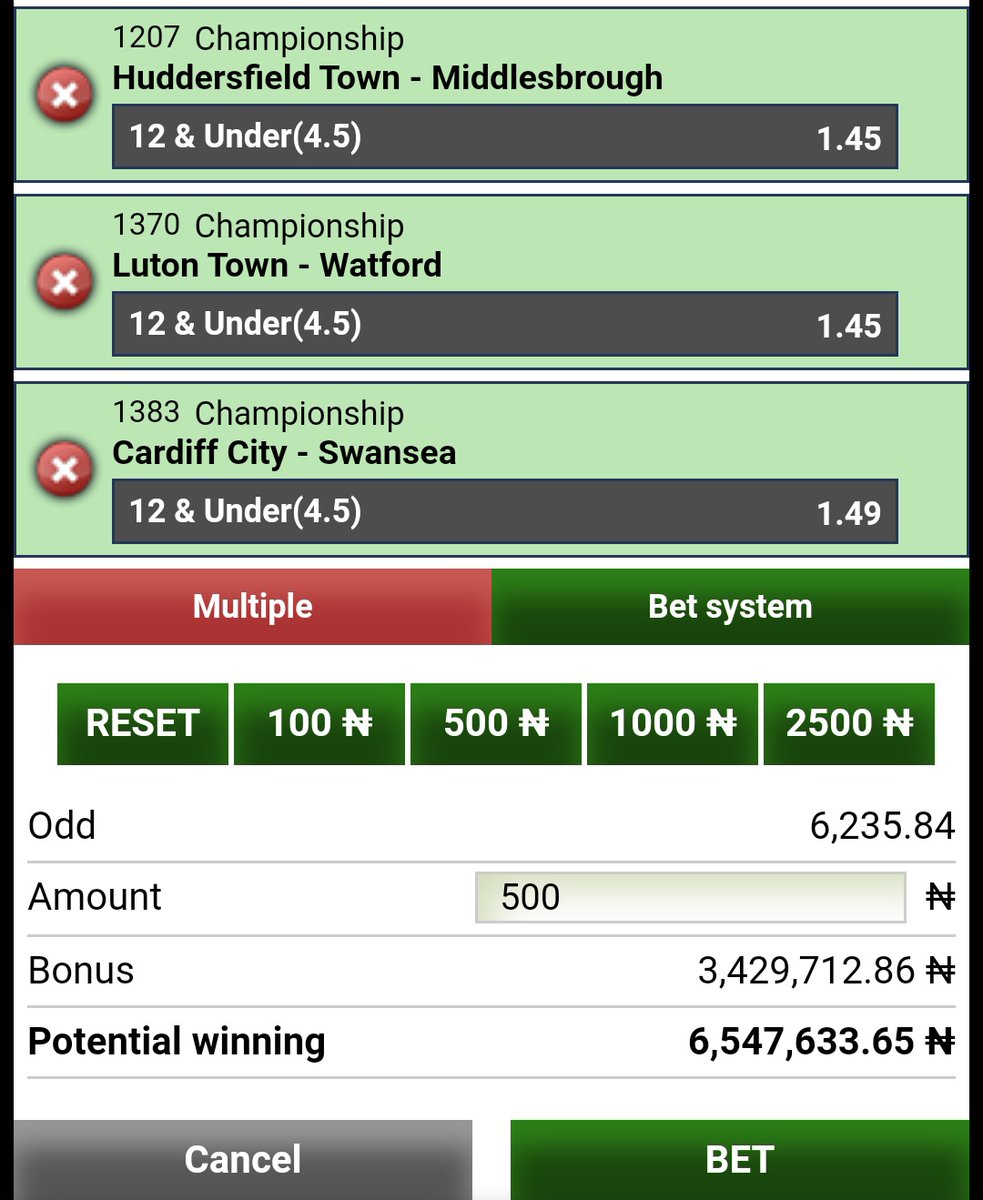 mrgnsports's tweet photo. 56k Odds Tossing on Bet9ja

Weekend Marathon Bet 

GGOR2.5 and Over 1.5 Combo 💚
XorGG, Xor1.5, GGOR2.5 &amp; over 1.5 

Do your +/- and LA BOOM 
Betcode 👉 3NWBT7H

6k Odds edit 👉 3NWC357

Coupon and Betcode 👉 https://t.co/BeaW8D9taY
Always remember to stake responsibly 🔞🔞🔞 https://t.co/LR0S0m7v9p