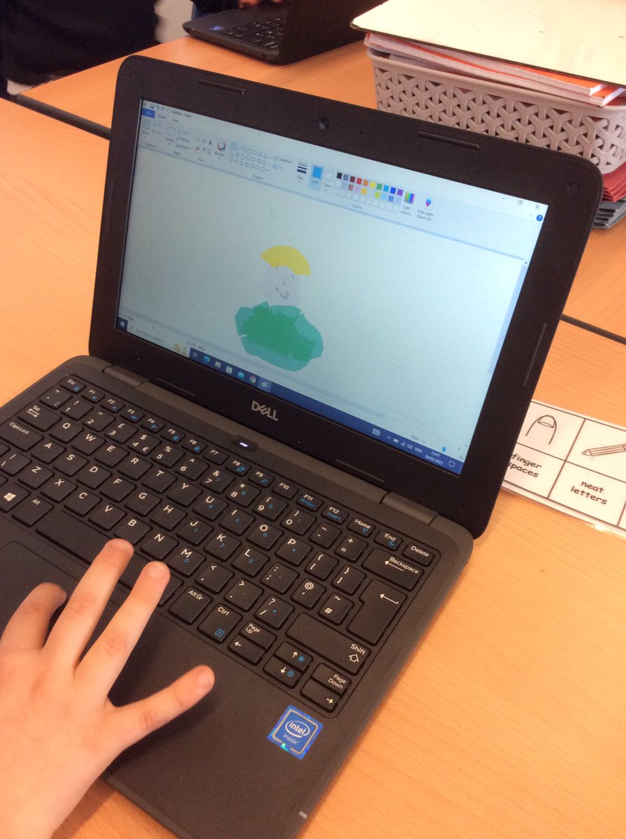 ditton_ps's tweet image. Year 1 really enjoyed their computing lesson today. They explored the paint program and the tools they could use within it. They were able to explain what they did and create pictures of themselves. #DittonPrimaryComputing
