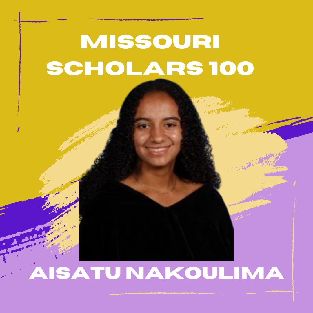 NorthtownNews's tweet photo. Congrats to our MO Scholars 100 Recipients. The program honors 100 of Missouri’s top academic students in the graduation class of 2023. Aisiatu Nakoulima and Wain Guo are both going to be honored at the MO Scholars 100 banquet on Sunday April 30th in Columbia, MO! https://t.co/uCIrkUKJ9H