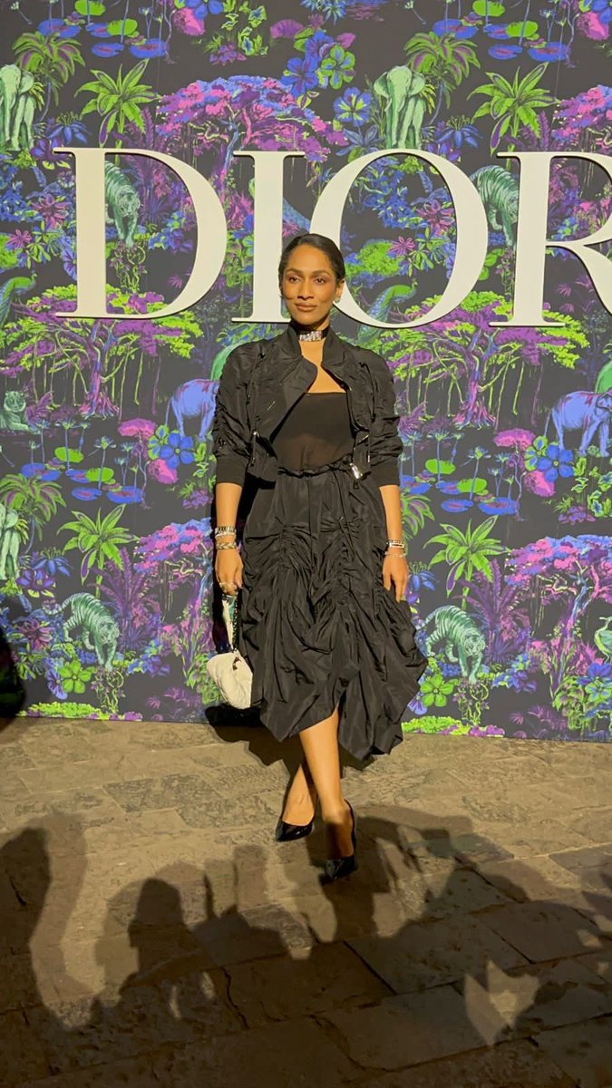 UrbanAsian's tweet image. Spotted #masabagupta at the dior fashion gala held at gateway of india 😍 @MasabaG