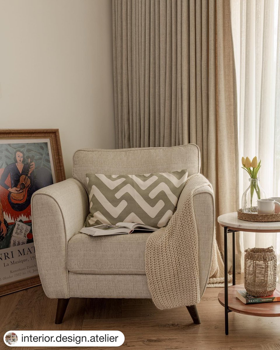 NYIADschool's tweet image. 📷: NYIAD Alumni @interior.design.atelier
・・・
Neutrals will always be a classic!
They work beautifully with textures and patterns, and have the ability to adapt to any style.
Ideal for creating timeless designs 🤍

#interiordesign #neutrals #neutraldecor #nyiad