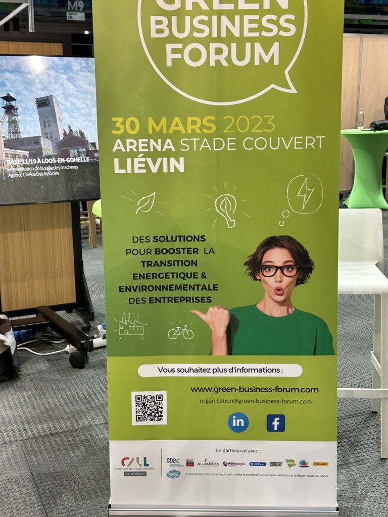 Heureux de représenter <a href="/dalkia/">Dalkia</a> région Nord-Ouest au Green Business Forum <a href="/AggloLensLievin/">Agglo Lens-Liévin</a>  le salon de la #transitionenergetique et de la #decarbonation des entreprises .
