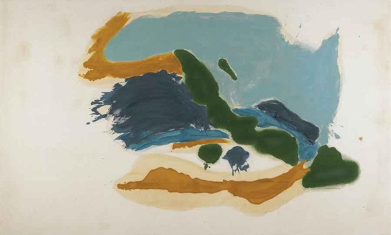 Tuscany, 1963 #helenfrankenthaler #lyricalabstraction wikiart.org/en/helen-frank…
