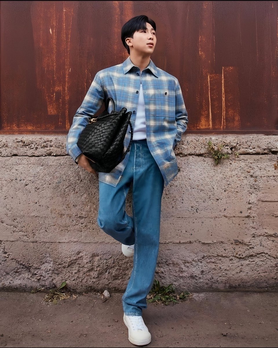 BTSquadInfo's tweet photo. [INFO]📰

¡Namjoon es la primera celebridad en ser elegido como cara de 'Bottega Veneta'!

©armyteamid07 | @BTS_twt #BTSARMY https://t.co/jdkIv5jLkG