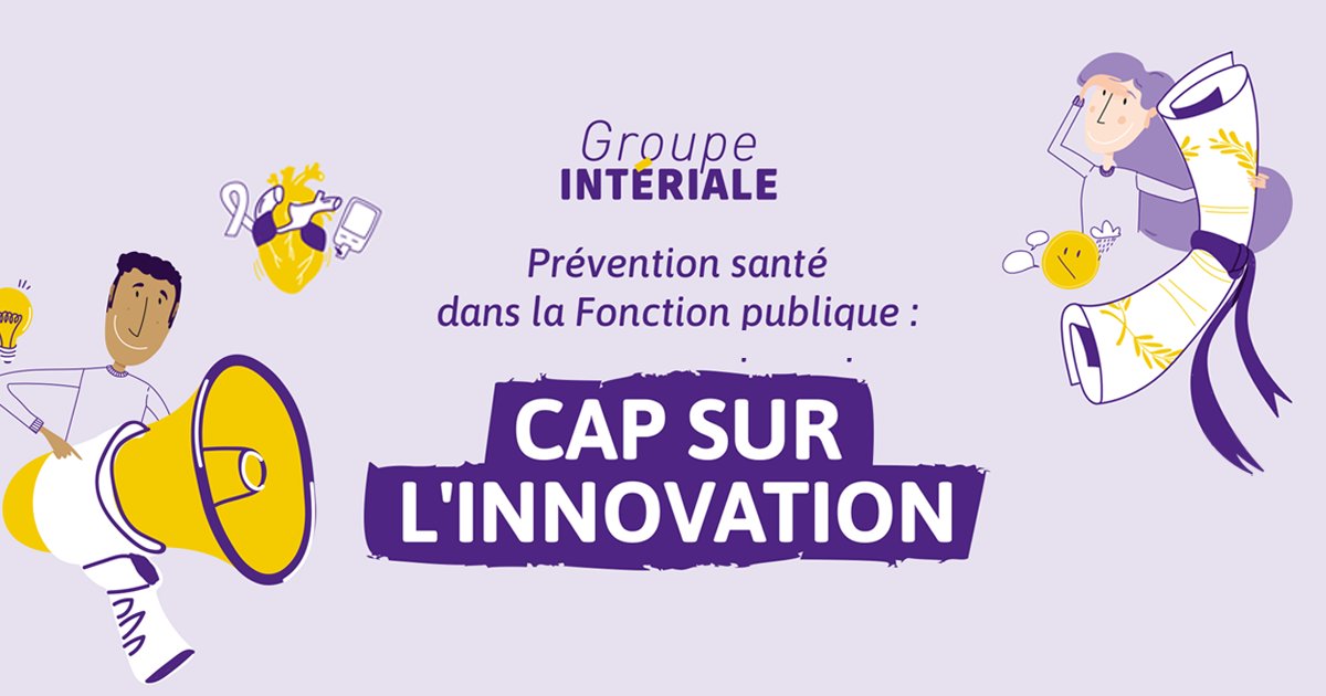 Interiale's tweet photo. 📣 Vous développez un projet pour la prévention santé des agents de la fonction publique en #SantéMentale &amp; #MaladiesChroniques ?

👉Candidatez au 1er #appelàprojets du Groupe INTÉRIALE
📆 Soumettez-nous vos dossiers avant le 22 mai !
🖥️ + d'infos : https://t.co/incrki88QA https://t.co/WP2kcHl1LL