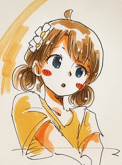 おさげ桃子ちゃんセンパイ。 