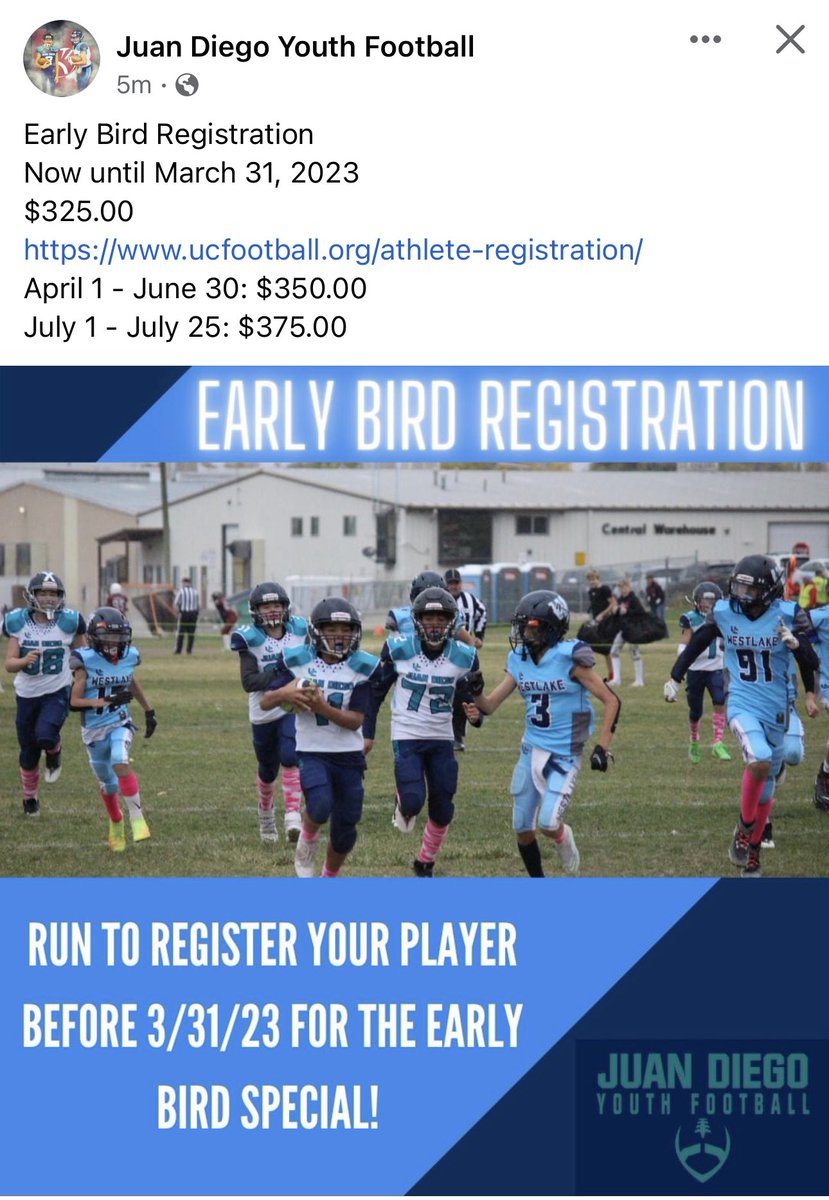 Juan Diego Youth Football (@jdyouthfootball) on Twitter photo 