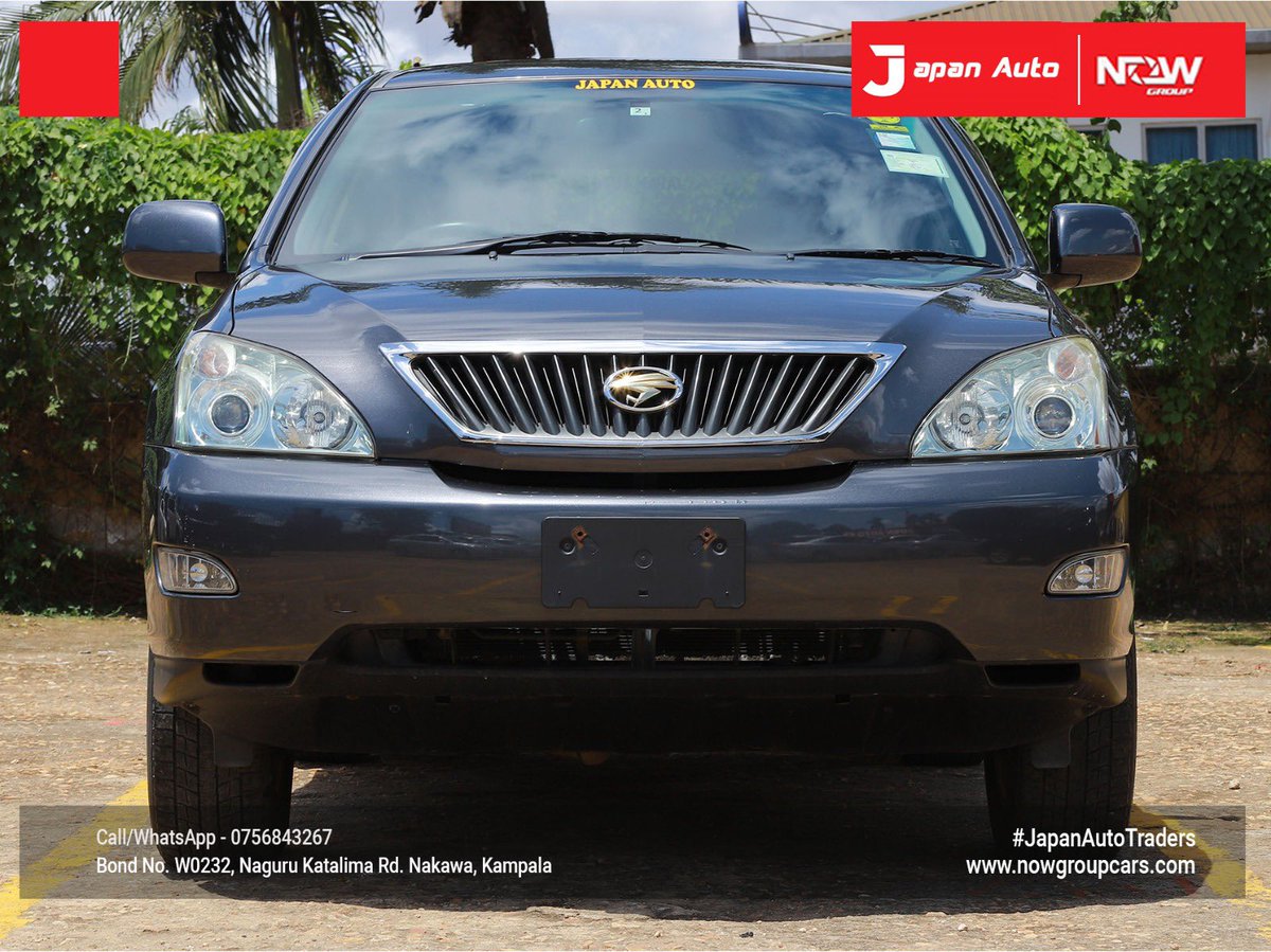 Japanautotrader's tweet image. In Stock, Toyota Harrier 2008.
Call or WhatsApp us on 0756843267 or visit nowgroupcars.com #nowgroupcars #japanautotraders #kampalarides #safecars #Uganda #luxurycarsforsale #instagramcars #tiktokcars #snapchatcars #kampaladealership #toyotaharrier
