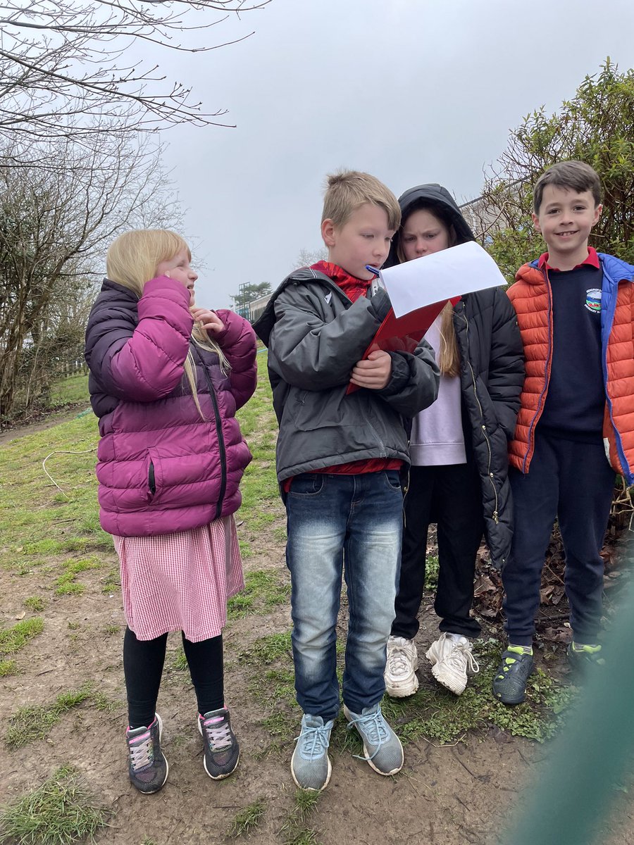 Hendrefoilan's tweet photo. Key Stage 2 made the most of a break in the weather to have their Easter Egg Hunt. Some great teamwork, map work and orienteering skills used. Thanks to Mr K for organising. #hdfpHCI #hdfpHum #hdfpfun https://t.co/BECOj3Tj9W