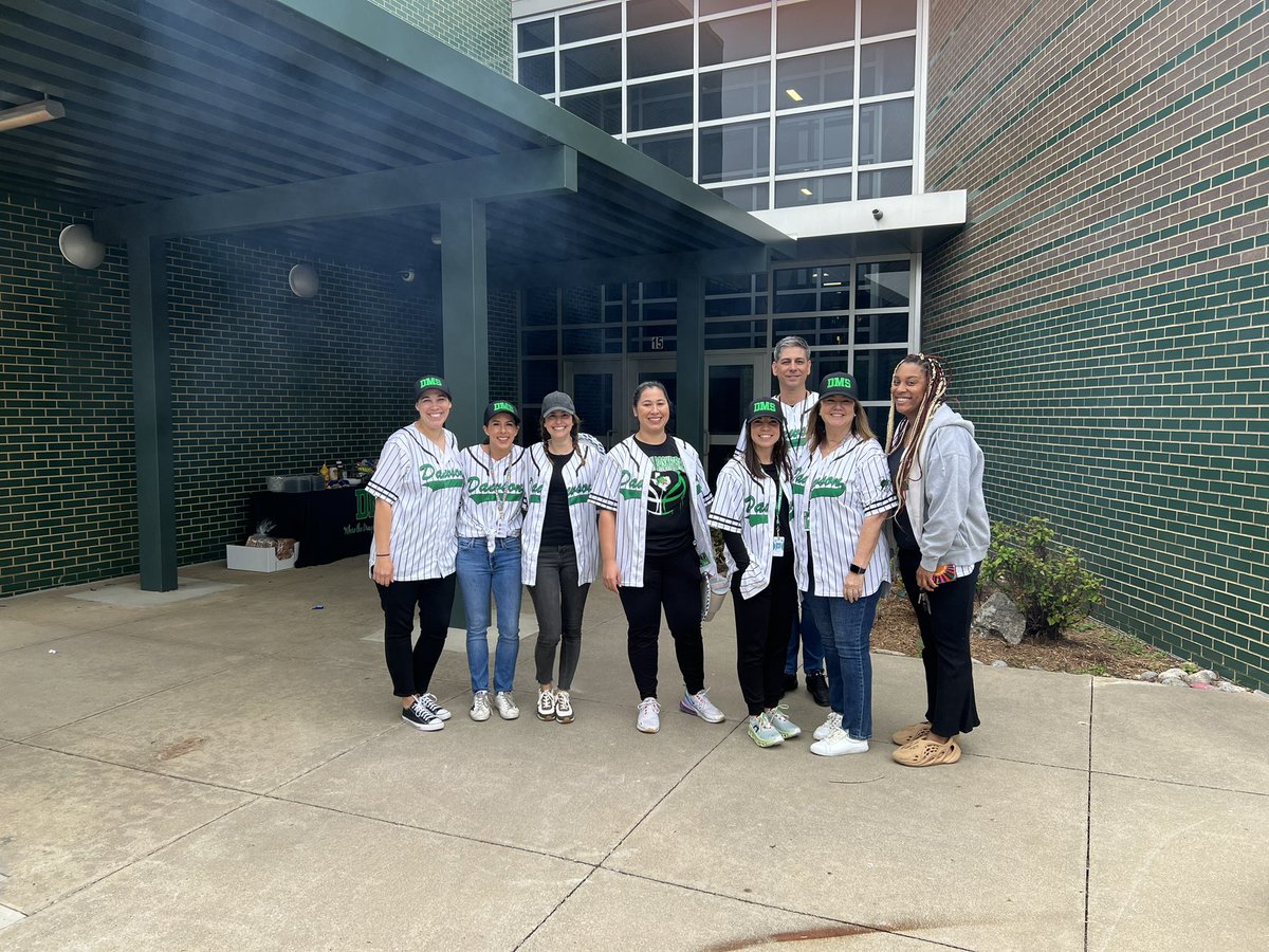 Grilling out to celebrate opening day of baseball season! ⚾️ 🌭 We love and appreciate the teamwork of our <a href="/GeorgeDawsonMS/">Dawson Middle School</a> staff!