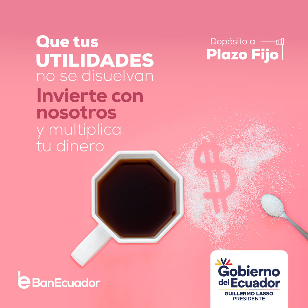 BanEcuadorBP's tweet photo. 🤩💸¿Quieres que tu dinero sea útil?

Inviértelo con nosotros, te ofrecemos la mayor seguridad y rentabilidad de tu dinero con el depósito a plazo fijo. 📊🏦

Obtén más información aquí 👉 https://t.co/TbE61ejbvc 

#DPFUtilidades https://t.co/dTkY9jIojs