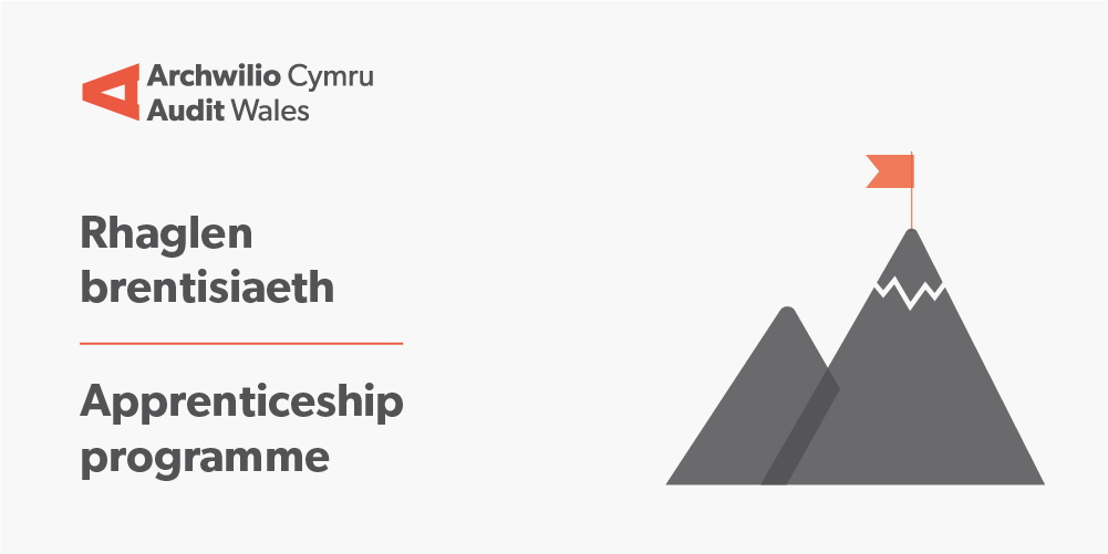 WalesAudit's tweet photo. 📣NEWYDDION: Mae ceisiadau ar gyfer ein Rhaglen #Brentisiaethau bellach ar agor! 

👀Rhowch gip: https://t.co/SmOlanOAm1

#gyrfa #swyddiarchwilio #cyllid https://t.co/4WRHQvqRvK