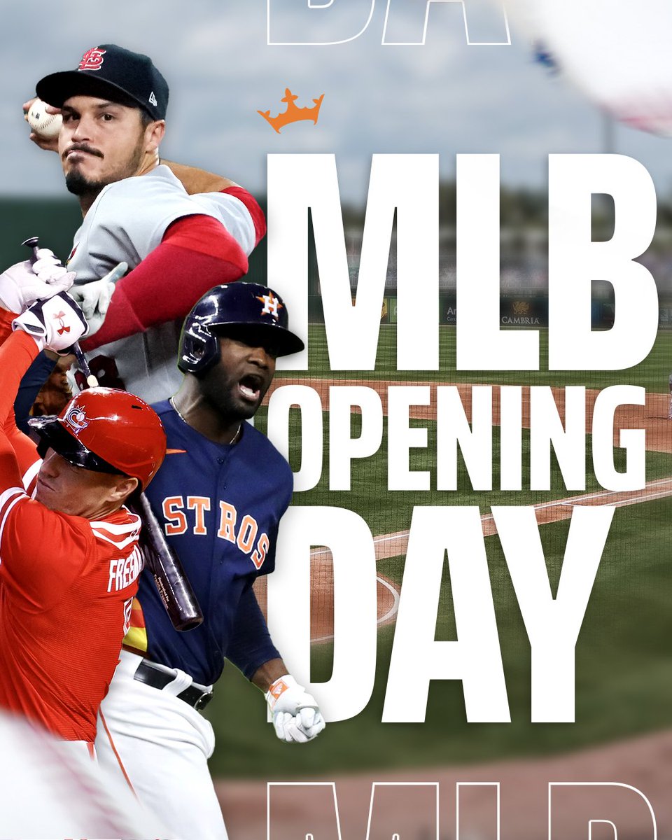 thefantasystuds's tweet photo. It's Happy Baseball time!
Happy Opening Day to Everyone.
#BaseBall #MLB
#MLBOpeningDay https://t.co/yJM6quX545