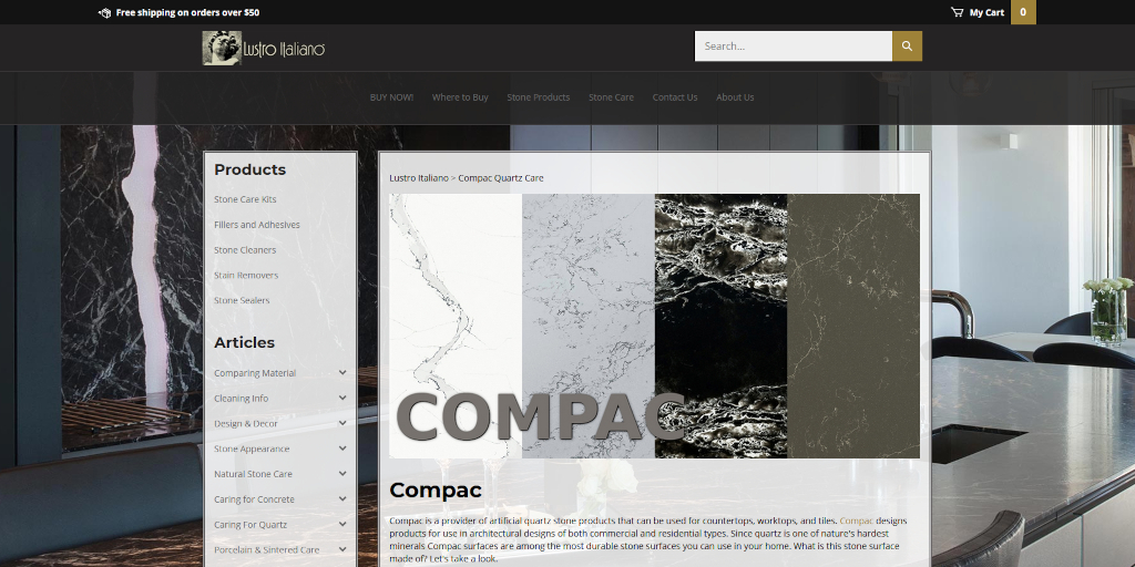 CareForStone's tweet image. What is the care and maintenance required for #compac #quartz surfaces? lustroitaliano.com/cleaning-compa… #engineeredstone #quartz #cleaner #stainremover #limescale