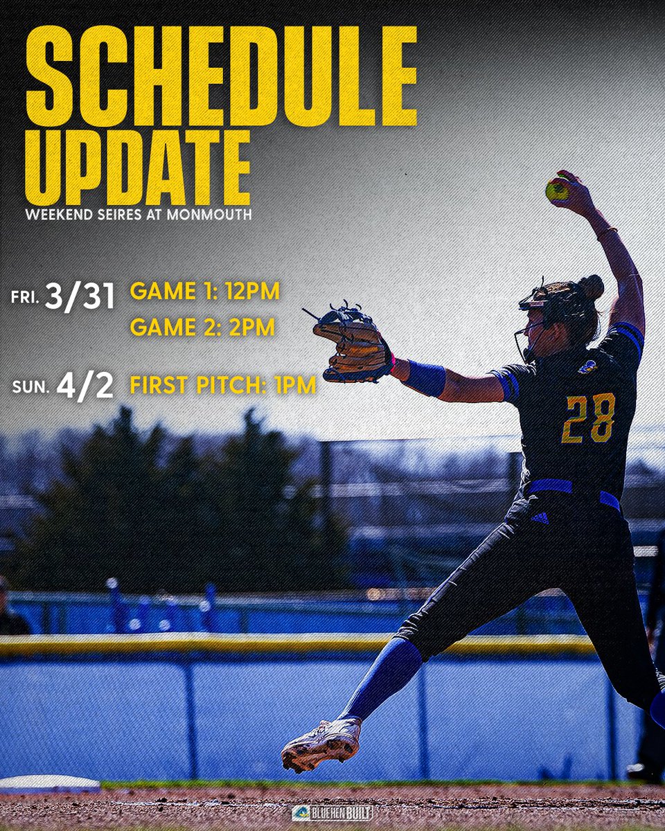 Bad news: No softball on Saturday ❌
Good news: Now we get to play 2⃣ on Friday! ✅

📰: bit.ly/40NJ8iU