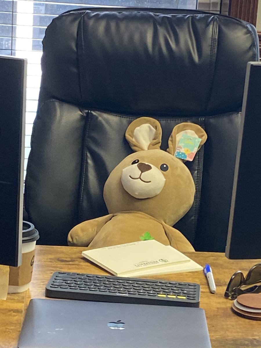 I’m a little surprised by who’s in the boss’s chair today