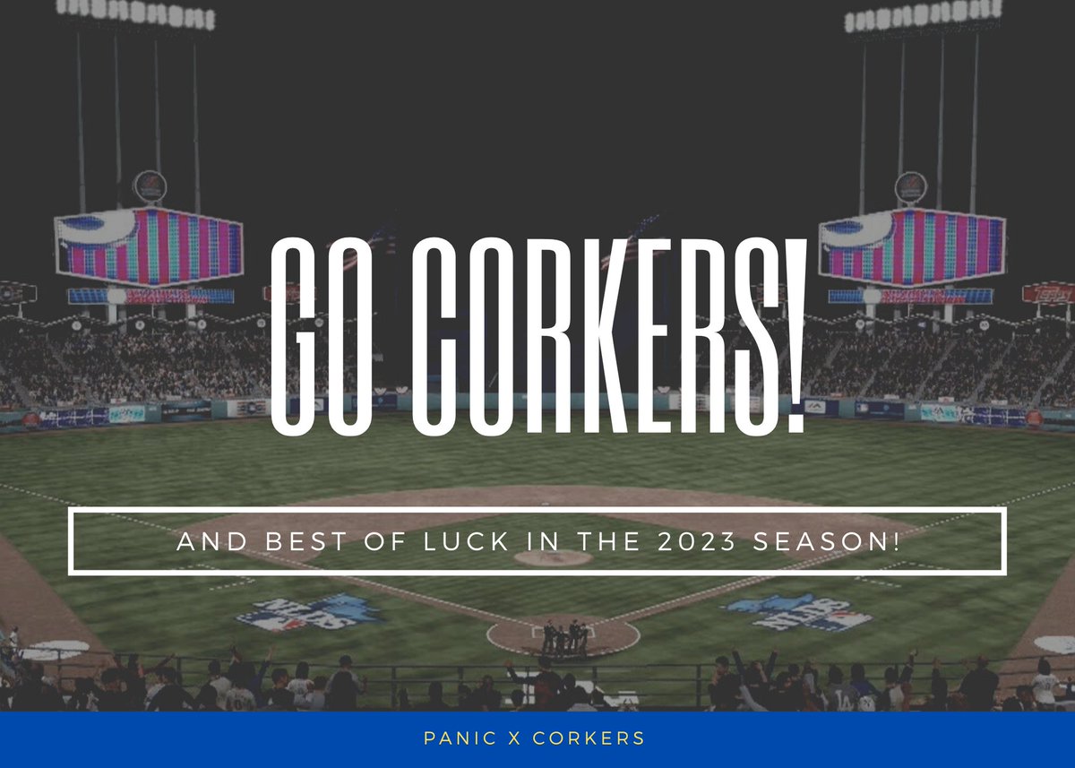 Baseball season has arrived in LS 🙌

Best of luck, @Corkers_LS! Hold it down for LS this season.

#WeAreLS x #PanicNation