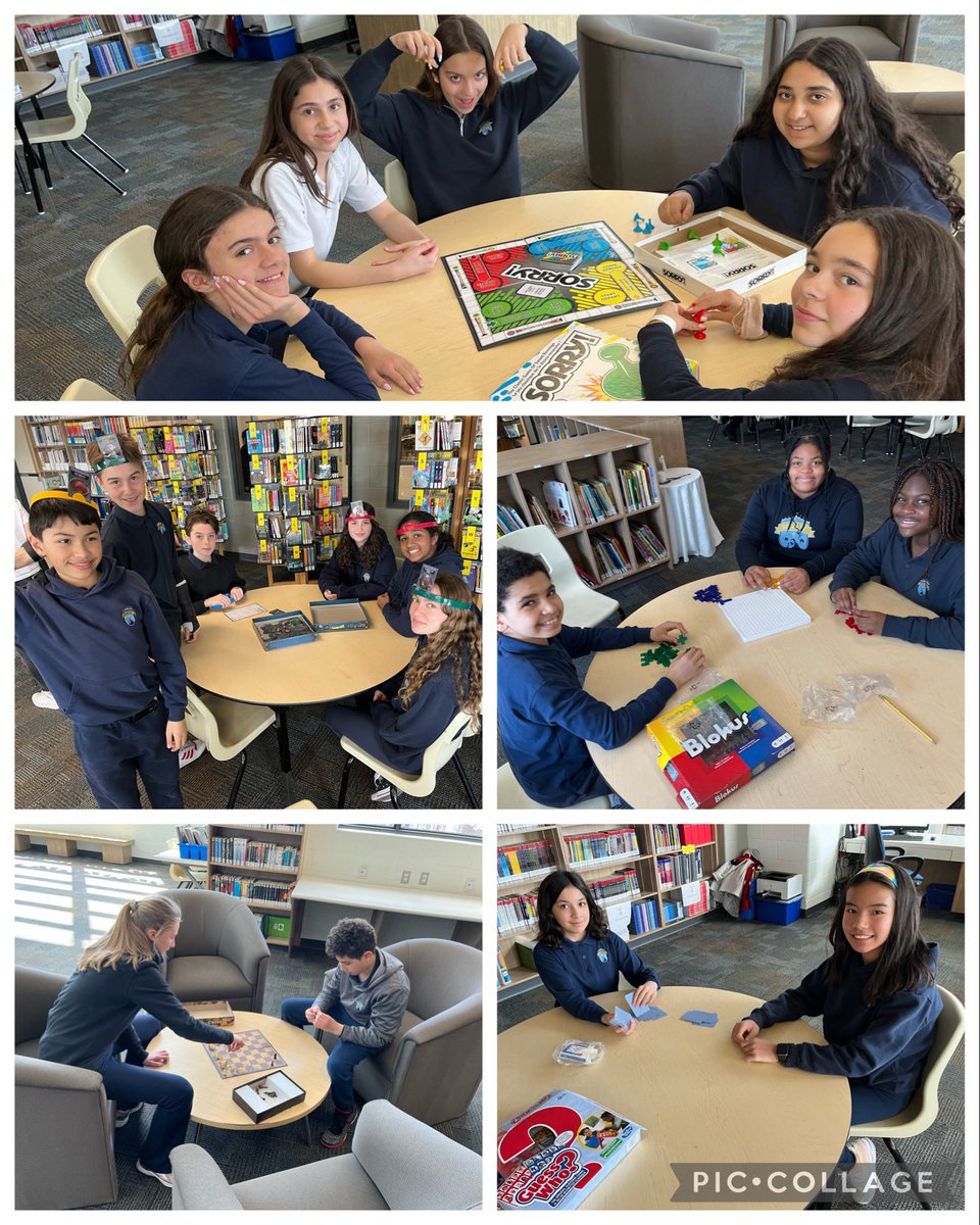 Grade 7 Games Club @RoseClass5 <a href="/StMaryOakville/">St. Mary Oakville</a>