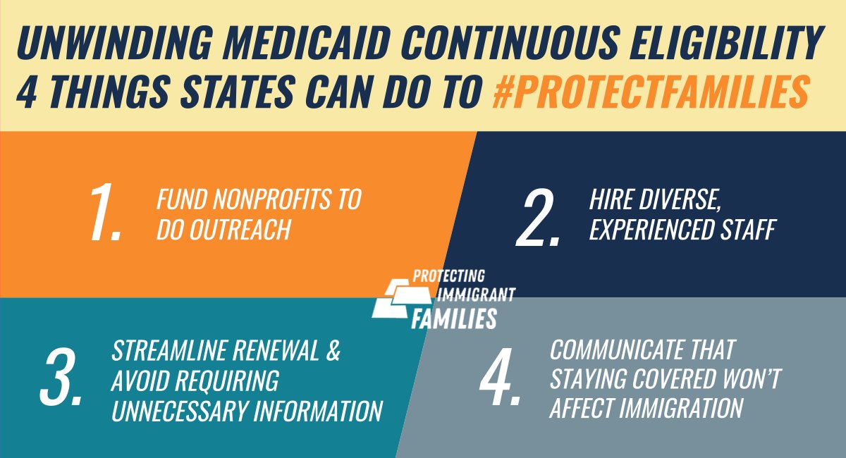 Changing Medicaid policy could make millions uninsured, and immigrant families face extra barriers. But states can #ProtectFamilies with a few basic reforms. Learn more &amp; get involved: pifcoalition.org/medicaid.