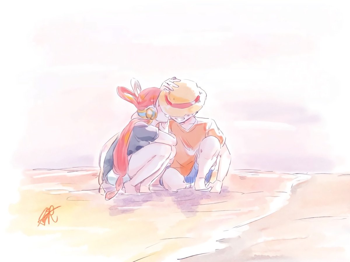 こういうイラスト好きやわ〜
 #ワンピース  #ワンピース好きさんと繋がりたい  #ワンピース絵描きさんと繋がりたい  #ウタ