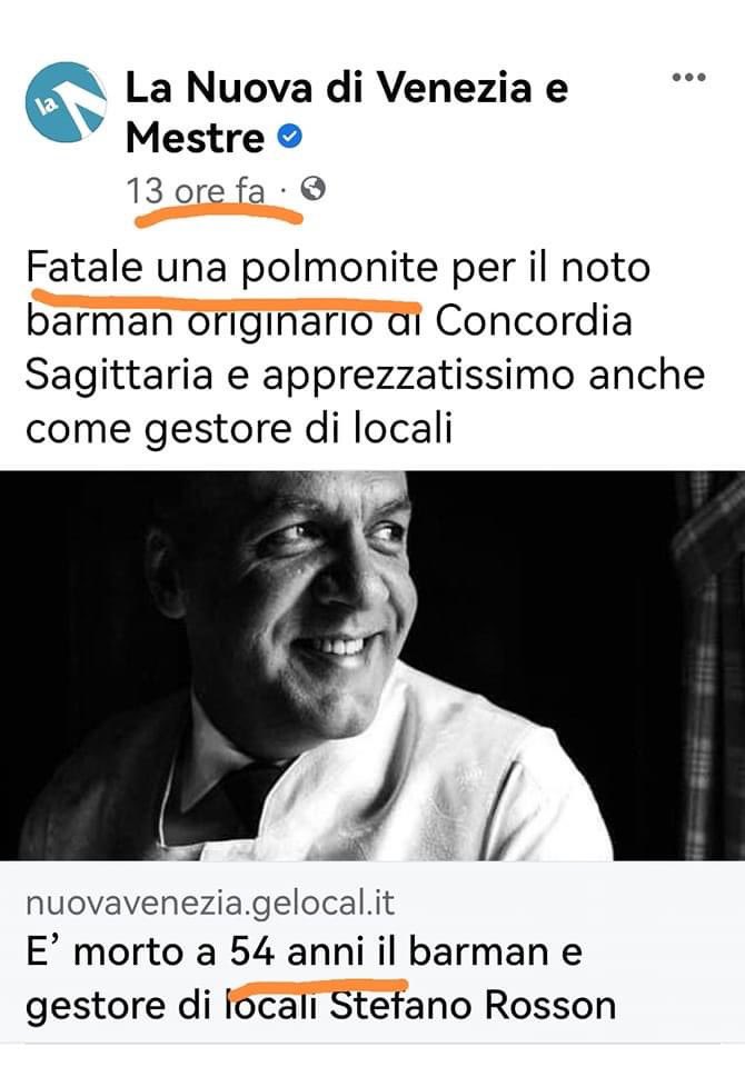 roberta_vanzin's tweet photo. #DiedSuddendly #unexpectedlydied #54anni #54old #NessunaCorrelazione https://t.co/c7563d0Qyg
