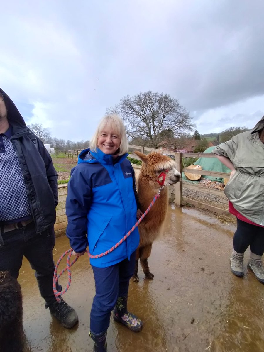 Barbara Cathcart (@b_cathcart) on Twitter photo Today we set off with a herd of alpacas to wish my long standing PA Marjorie a farewell after 13 years of service to our <a href="/NUHCharity/">Nottingham Hospitals Charity</a> @TeamNUH. We will all miss her, no one more than me, and wish well in her new retirement adventures. Today we set off with a herd of alpacas to wish my long standing PA Marjorie a farewell after 13 years of service to our <a href="/NUHCharity/">Nottingham Hospitals Charity</a> @TeamNUH. We will all miss her, no one more than me, and wish well in her new retirement adventures.