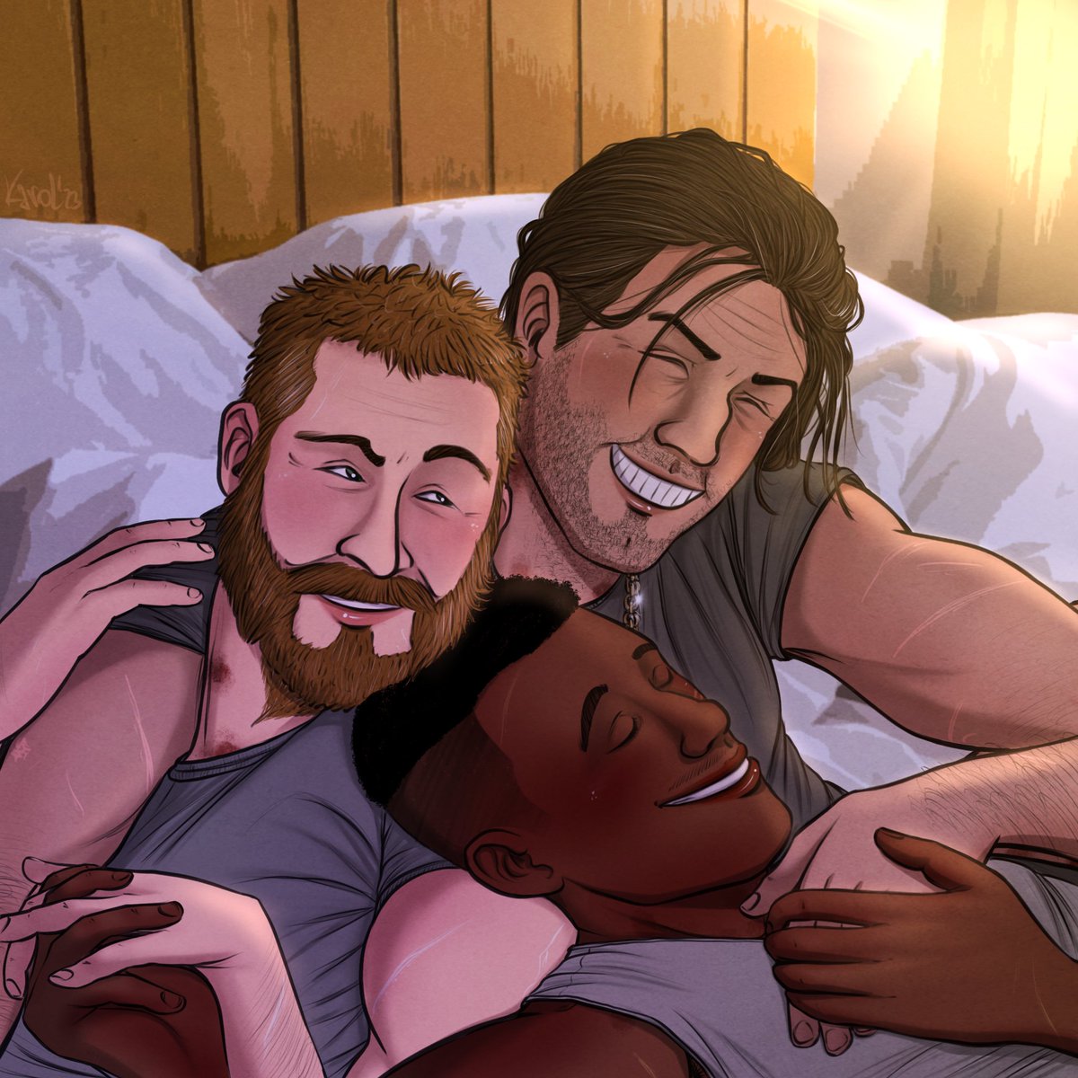 I promised to give Gaz two boyfriends, didn't I 😌

#KyleGazGarrick #nikolaicod #CaptainPrice