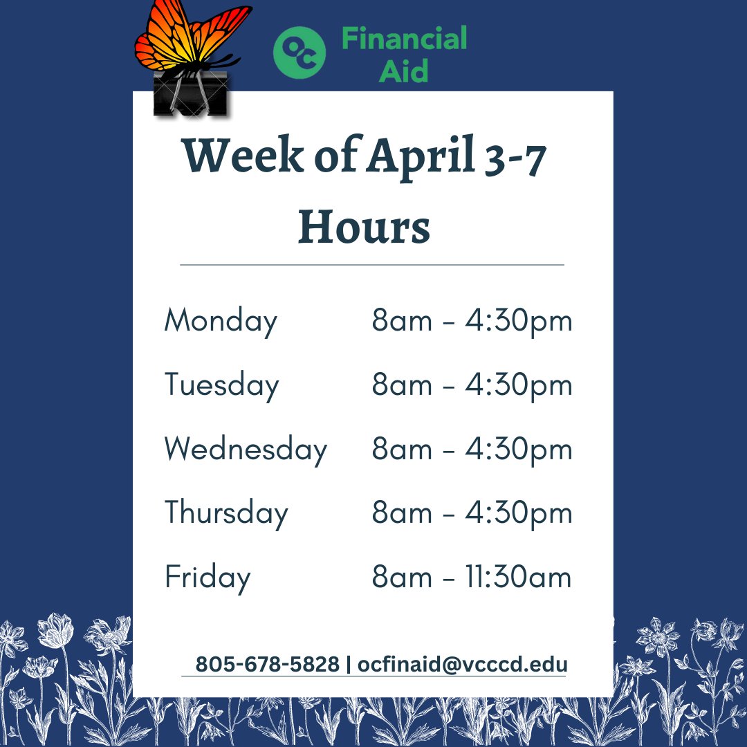 OC Financial Aid tweet media