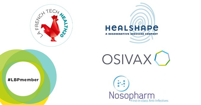 Lyonbiopole's tweet photo. [#LBPmember] 📢3 entreprises lauréates : #Healshape @Nosopharm @OsivaxVaccines  de 
@LaFrenchTech #Health20 !
Ce programme accompagne les #startups à fort potentiel dans les domaines prioritaires ”#Innovation #Santé 2030”
➡ https://t.co/VImv8nk3kE https://t.co/7DrrEqXr5y