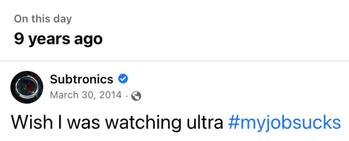 9 years ago today 🫡❤️