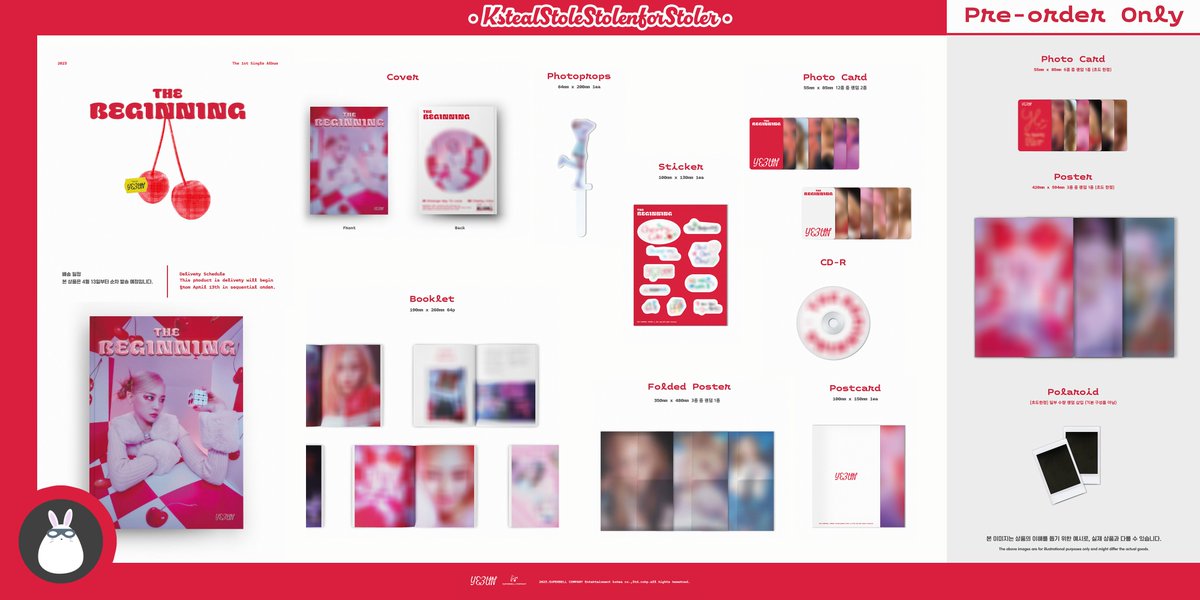 KSSS500's tweet photo. 🚨 YEEUN The 1st Single Album 【The_Beginning】

※ Pre-order: Ktown4u  รอบปกติ
🍒300฿ 
🍒ค่าส่งเกาหลี->ไทย หารตามจริง
🍒ค่าส่งในไทย เก็บตามจริง (รับโปส +50฿)
🍒ส่งกลับเรือ
🍒รวมภาษีแล้ว

❌ปิด 9/04
❌ไม่รับมัดจำ
✅ ขอแถมร้าน
💬 สนใจ DM

#ตลาดนัดCLC #ตลาดนัดYeeun #ตลาดนัดเชสเชอร์ https://t.co/BhlvjNW5Er
