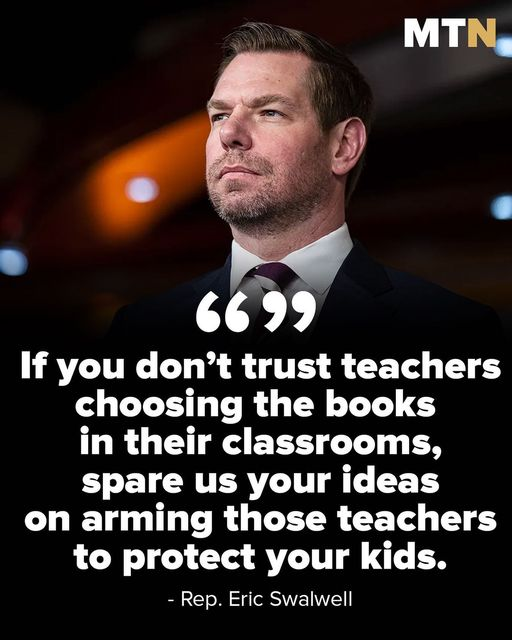 dailybeanspod's tweet photo. Thank you for saying it, @RepSwalwell. https://t.co/4nQrgYtp5G