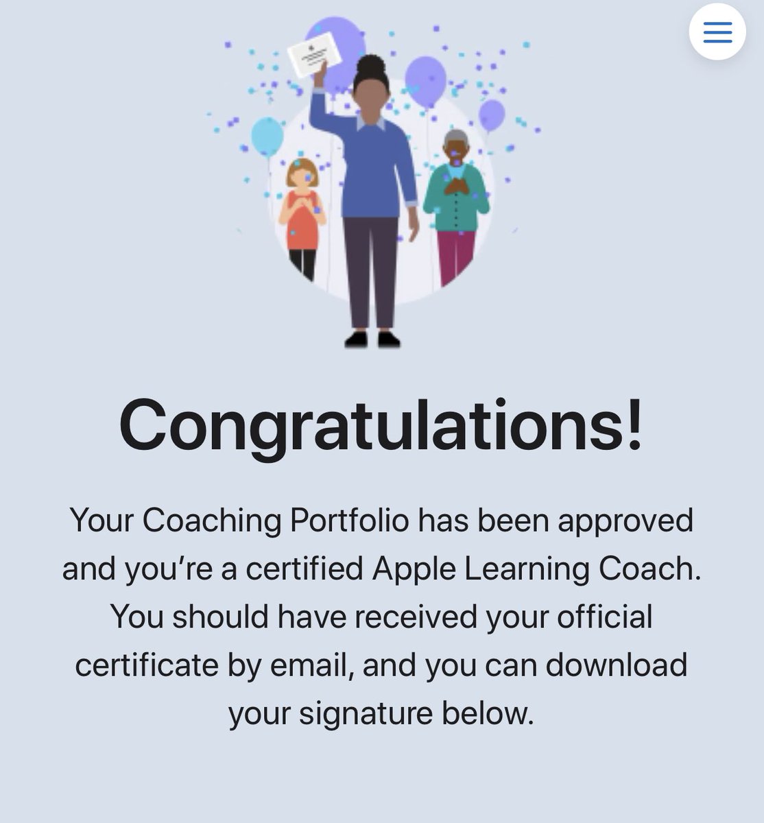 Miss Rowbottom (@miss_rowbottom) on Twitter photo Absolutely delighted to have recieved my Apple Learning Coach certificate today 🥳 <a href="/GlasgowRTC/">GlasgowRTC</a> <a href="/AppleEDU/">Apple Education</a> Absolutely delighted to have recieved my Apple Learning Coach certificate today 🥳 <a href="/GlasgowRTC/">GlasgowRTC</a> <a href="/AppleEDU/">Apple Education</a>