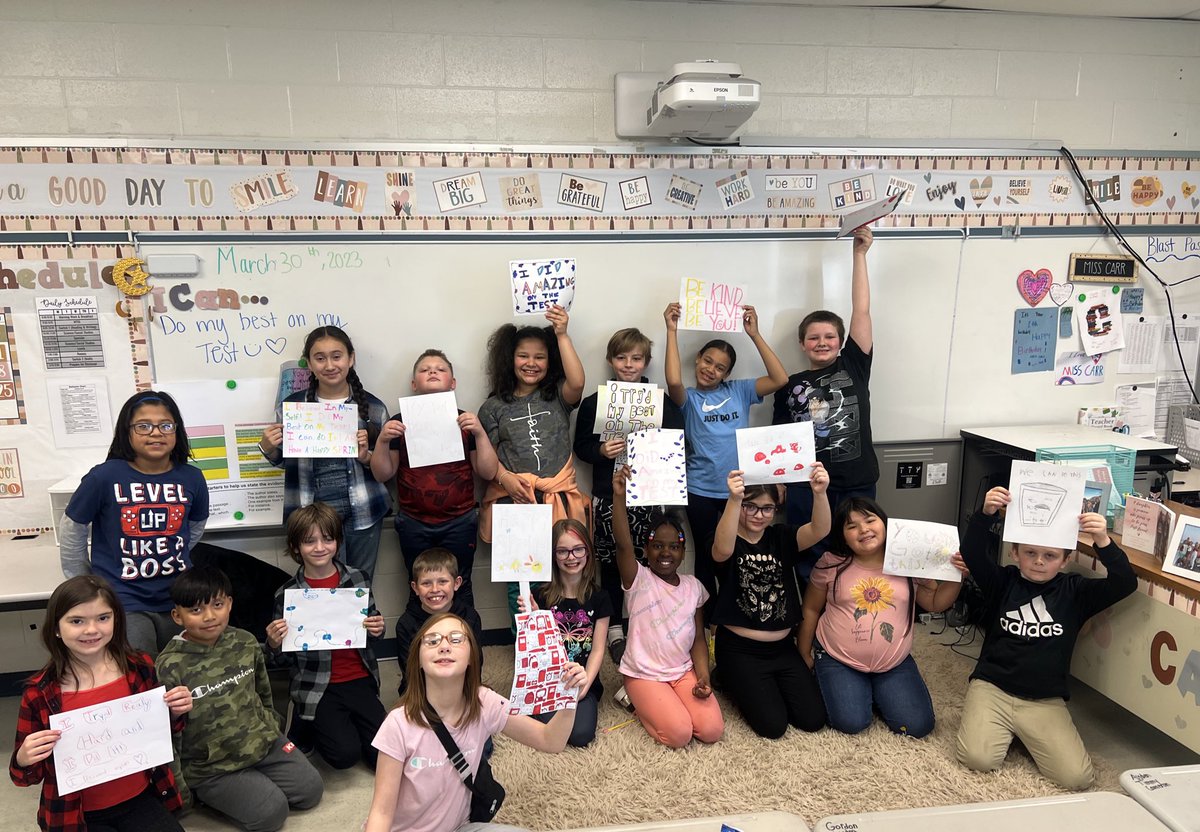 We have finished our last day of MVPA Testing!! I am so proud of how hard my students worked. Our class rocked it out and improved our class average by 12 %. We encouraged each other along the way ❤️💙#OES #ProudTeacher @OESRockets <a href="/RitziChris/">Chris Ritzi</a> <a href="/Boone_County/">Boone County Schools</a>