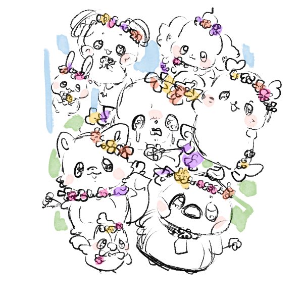 「smile wreath」 illustration images(Latest)