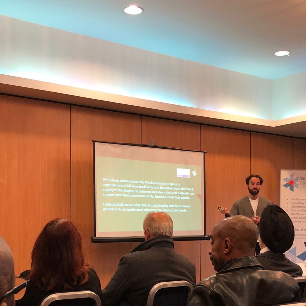 FiligreeComms's tweet photo. We loved talking to business leaders at the Festival of Business by @westldnchambers about the #LondonLivingWage. It was great to hear the valuable feedback from Hounslow-based organisations on the role of London Living Wage in connecting #Hounslowbusinesses https://t.co/wNkPtMZte9