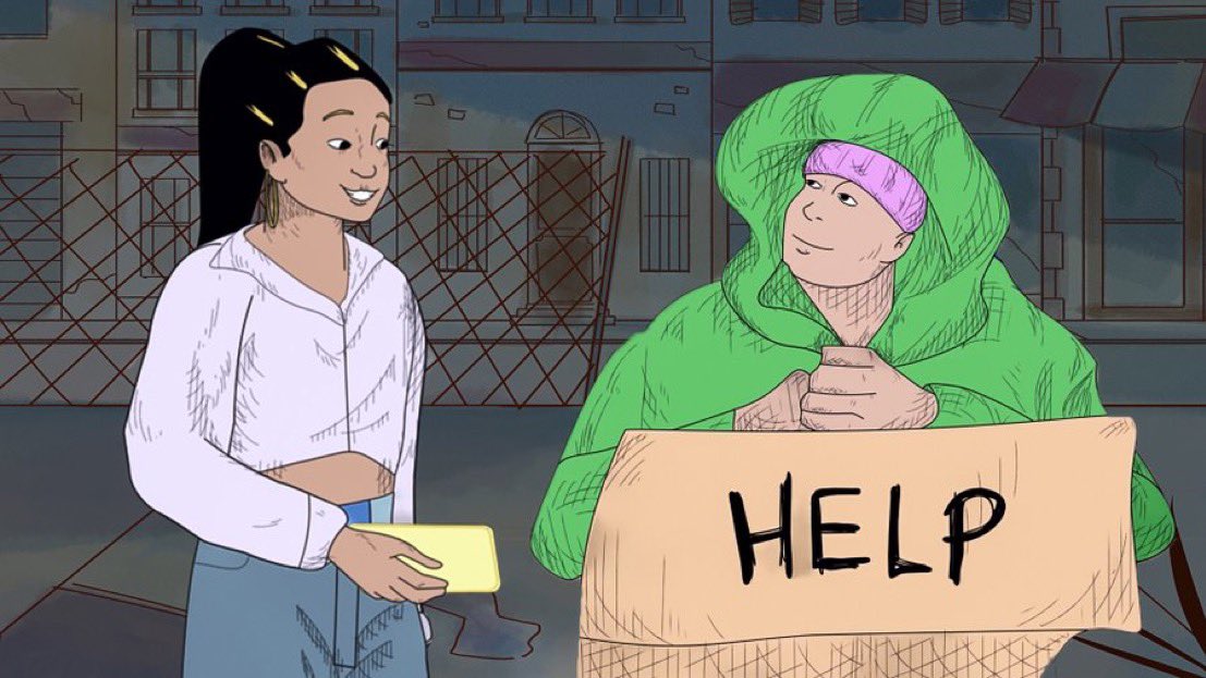 invisiblepeople's tweet image. Think they don’t notice? Why Eye Contact with Homeless People Matters youtu.be/NqLigPHEdvA