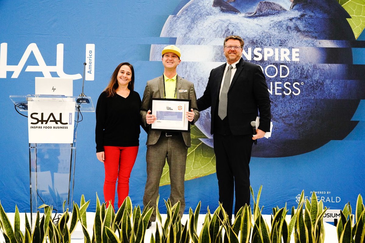 Thank you and congratulations to our 2023 SIAL America Innovation Awards Winners 🎉👏🫐🥂

Gold Winner 🥇: Mugwort Mamjjon from Eat the Company

Silver Winner🥈: Tapioca Biscuits from FHOM Alimentos <a href="/ApexBrasil/">ApexBrasil</a> 

Bronze Winner 🥉: Danger Berry from <a href="/SaucesSea/">Sea Monster Sauces</a> 

#foodinnovation