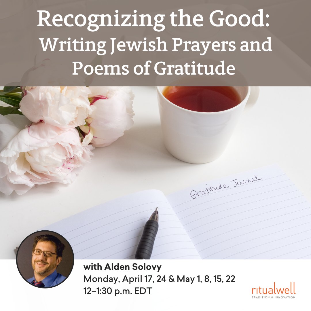 To Bend Light (@tobendlight) on Twitter photo Join me in this <a href="/Ritualwell/">Ritualwell</a> Immersion as we explore Hakarat HaTov, Recognizing the Good, as a gateway to writing prayers and poems of gratitude. Here's a link for more information and to register: ritualwell.org/event/recogniz… Join me in this <a href="/Ritualwell/">Ritualwell</a> Immersion as we explore Hakarat HaTov, Recognizing the Good, as a gateway to writing prayers and poems of gratitude. Here's a link for more information and to register: ritualwell.org/event/recogniz…