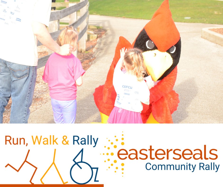 Run, Walk &amp; Rally for Easterseals Central Illinois on April 15th features a 5K and 1 mile walk/run and family friendly post-race party! We hope to see you there! esci.link/RunWalkRally #Rally4Easterseals