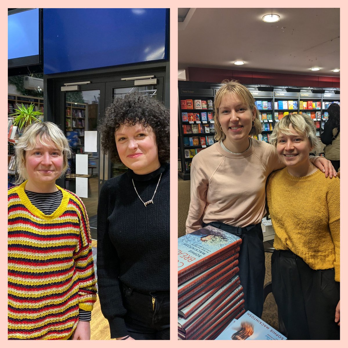 As a book lover, it's such a treat to meet authors you admire and whose work you love. It was wonderful meeting Polly Barton and @fairfairisles these past two days - excellent writers and lovely people

#pollybarton #sophiemackintosh #authorevent