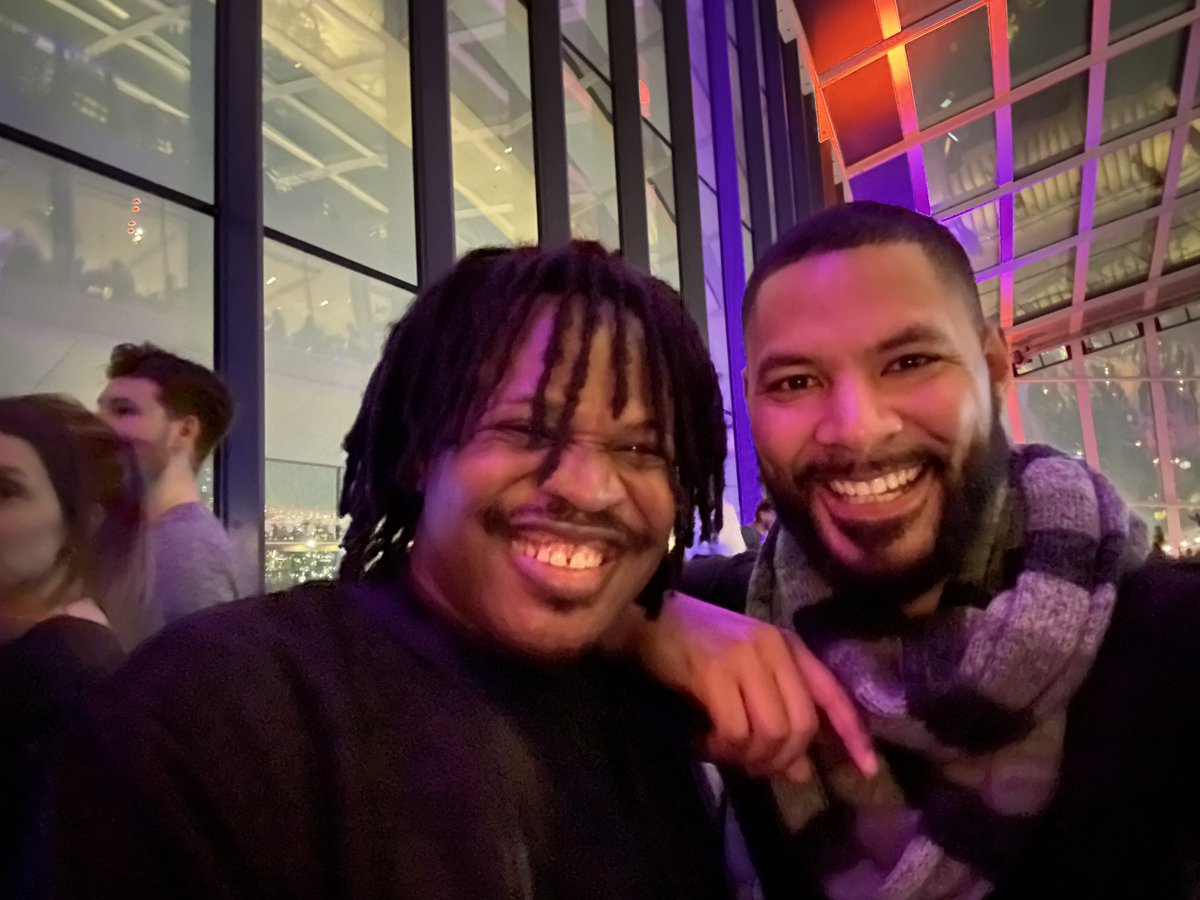 Met the legend @codebeast himself tonight on the 35th floor of a sky rise London bar. 

Meeting your idols is great, but having them become a friend is even better!