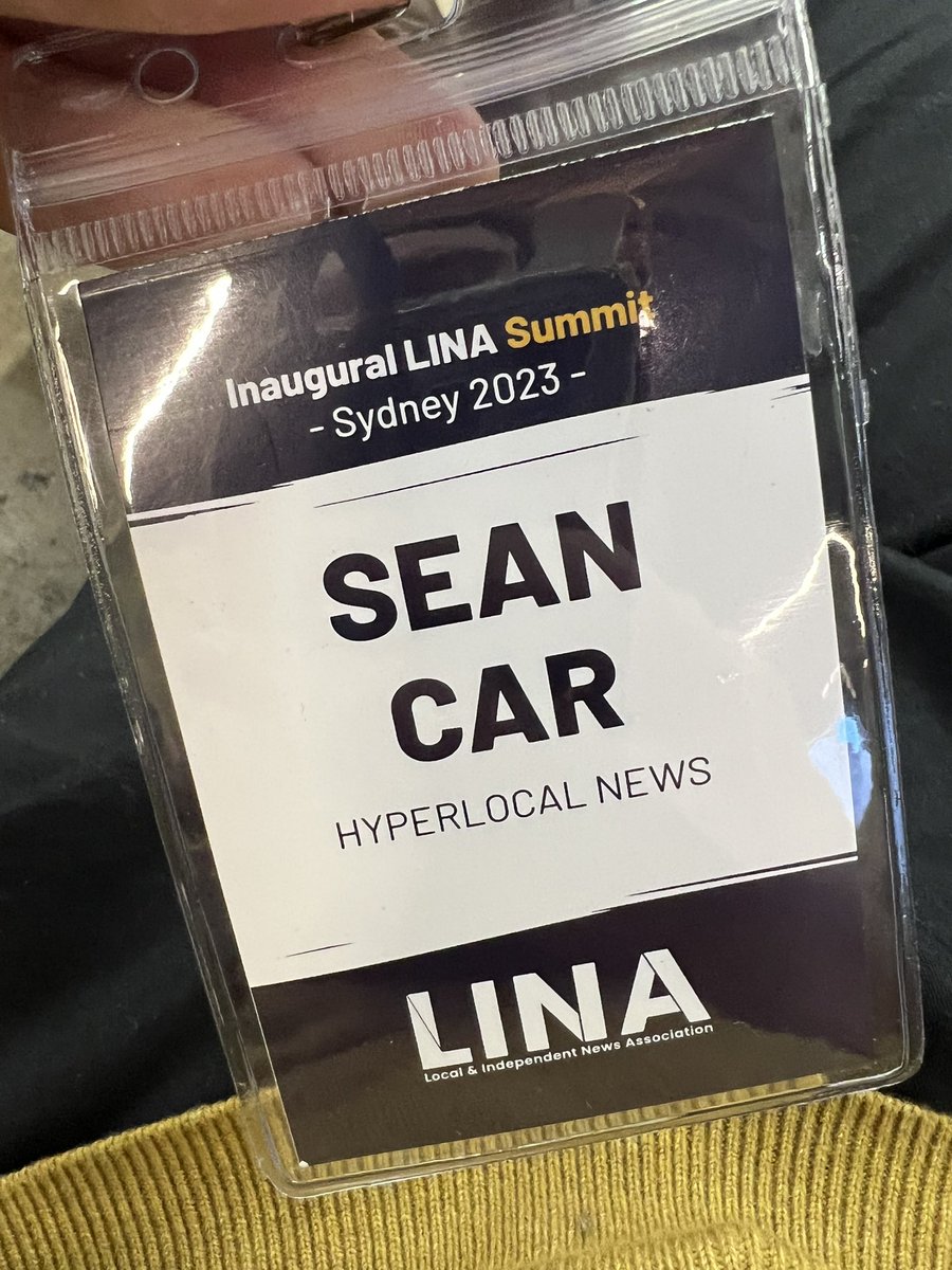Sean__Car's tweet photo. Happy to be apart of the inaugural #linasummit2023 with @MRowlandMP . Great to finally have an industry body supporting the interests of a diverse and independent media industry in Australia https://t.co/fmDpnxxEbd