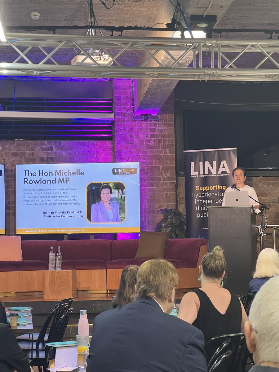 Sean__Car's tweet photo. Happy to be apart of the inaugural #linasummit2023 with @MRowlandMP . Great to finally have an industry body supporting the interests of a diverse and independent media industry in Australia https://t.co/fmDpnxxEbd