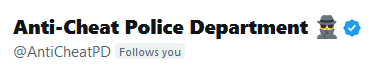 vaccoin's tweet image. Anti Cheat Vaccoin followed by @AntiCheatPD for the same fight. ❤️  #Anticheat